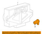 4c5z15k859aaa Ford Lincoln Oem Parking Backup