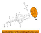5010013aa Mopar Dodge Chrysler Oem-brake