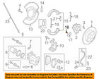 5179890aa Mopar Chrysler Oem Brake-rear-park