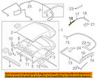 54347219107 Bmw Oem Retractable Frame Left