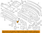 5c3813414 Volkswagen Vw Oem Stowage Compartment-soft
