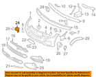 66209274428 Bmw Oem 15-16 X6