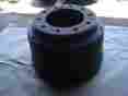 66815f Webb Brake Drum 10 Lug 16.50 Type K Outboard Mount