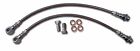 7-16ss Nyrm Braided Stainless Steel Disc Brake Hose Fits Conversion Kits