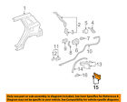 74475stka01 Honda Acura Oem Rdx Right