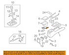 846123e000fc Kia Oem Sorento Console Brake Cover