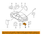 8934130021c1 Toyota Lexus Oem Parking Backup Back Up Reverse