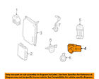 8934133190c3 Toyota Lexus Oem Parking Backup Back Up Reverse