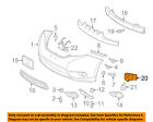 8934148010d2 Toyota Oem Sienna Parking Backup Back Up Reverse
