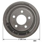 18b155 8991 Autozone Brake Drum Rear
