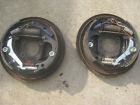 9.5x2gm Gm Used 2 Drum Brake Backing Plates Loaded Complete Sonoma Blazer Bravada S10