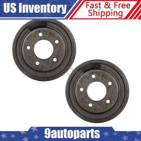 9ats250114042441 9-autoparts Rear Brake Drums For 1986 1987 1988 1989 1990 1991 1992 1993 - 1996 Ford Bronco