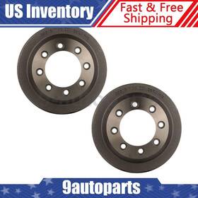 9ats250114042578 9-autoparts Rear Brake Drums For 1987 1988 1989 1990 1991 Ford E-250 Econoline