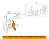 92053038 Gm Pontiac Oem Backing Splash Dust Shield Plate Right