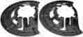 F81z1214ba 924-491 Dorman Brake Backing Plate Fits 99-04 Ford F-350 Super Duty