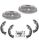 9706 Raybestos To Nissan Sentra Rear Brake Drum Drums Shoes Springs