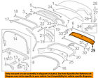 98756743300 Porsche Oem Boxster Frame