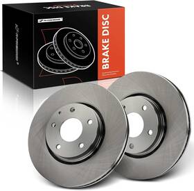 12145094 A-premium 11.69 Inch 296.9mm Front Vented Disc Brake Rotors Compatible