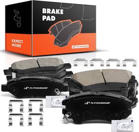 Apbpd174 A-premium Front And Rear Ceramic Disc Brake Pads Set Compatible With Select