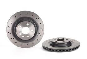 533-58695 Aapf Rear Brakes 215 Type Cl55 Fits 03-06 Mercedes Cl-class 324953