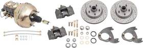Pb10147 Abs Power Brake 1965-68 Impala/full Size Front Disc Conversion Set With 12 Inch