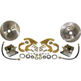 Pb10154 Abs Power Brake 1969-70 Impala/full Size Front Disc Conversion Set With 10-3/4 Inch