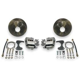Pb10164 Abs Power Brake 1953-70 Bel Air Impala Corvette Car 10 Or 12 Bolt Rear End Disc