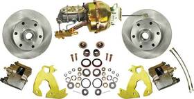 Pb10315a Abs Power Brake 1960-70 Gm Truck Front System With 12 Inch Plain Rotors And 6 X 5-1/2