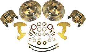 Pb30011 Abs Power Brake 1963-72 A-body 9 Inch Drums / 5x4 Bolt Pattern Front Disc Upgrade To 5 X