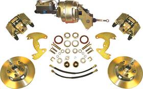 Pb30033 Abs Power Brake 1965-69 B-body With 10 Inch Drums / 5x4-1/2 Bolt Pattern Front Disc