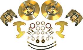 Pb40010 Abs Power Brake 1963-72 A-body 9 Inch Drums / 5x4 Bolt Pattern Front Disc Conversion Set With