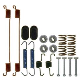 Olx-acd18k17479-cl360a50 Ac Delco Genuine Acdelco For Smart Fortwo 2005-2016 Drum Brake Hardware Kit Rear Gold