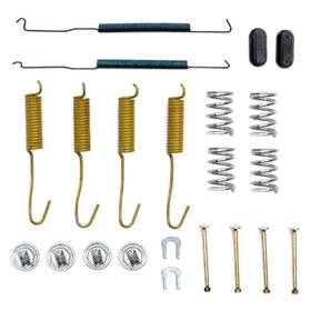 Olx-acd18k611-cl360a52 Ac Delco Genuine Acdelco For Jeep Wagoneer 1990 Drum Brake Hardware Kit Rear Gold