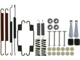 Rs43k9 Ac Delco Rear Drum Brake Hardware Kit For 11-12 15-16 Vw Jetta Beetle Tdi Se