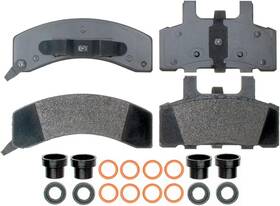 17d369mh Acdelco 036666935066 Gold Semi-metallic Front Disc Brake Pad Set