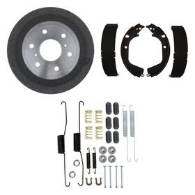 Bndl-927463 Acdelco For Chevy Silverado 1500 2009-2013 3-pc Gold Brake Drum Kit