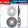 Ad835971s Autodayplus Front Brake Rotor And Rear Drums Fits Honda Civic