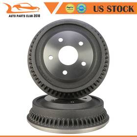 Ap170871c01 Apc 2x Rear Brake Drums For 1994 1995 1996 1997 1998 1999 Dodge Ram 1500 Cast Iron