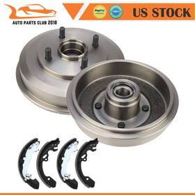 Ap840039c01 Apc Rear Brake Drums And Shoes Kit For 2000 2001 2002 2003 2004 2005-2008 Ford Focus