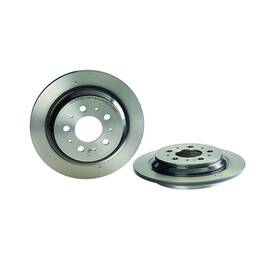 272248 Apf Rear Brake Rotor For 1998-1999 Volvo V70 Solid Grey Cast Iron With 5 Lug Holes