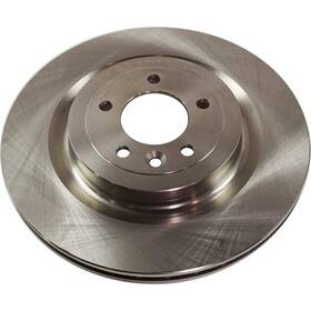 Lr027123 Apf Rear Brake Rotor For 2012-2015 Land Rover Range Evoque Plain Solid 5 Lugs