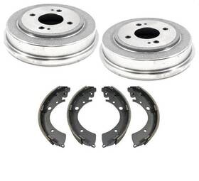 160404 Apm Ap 92-95 Civic Automatic 96-00 Allrear Brake Drums And Shoes 3569 B576