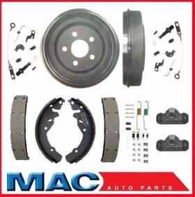 160416 Apm Rear 9 Inch Brake Ums And Shoes Cylinders Springs Adjus Fits 1991-1995 Cherokee