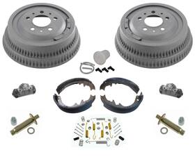 167723 Apm Fits 1987-1989 Jeep Wrangler With Standard Size 10 X 1 3/4 Inch Brake Drums Shoes 9pc