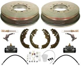 209961 Apm Off Road Carbon High Heat Brake Drums Fits Toyota Tacoma 4x4 6 Lug 2005-2022