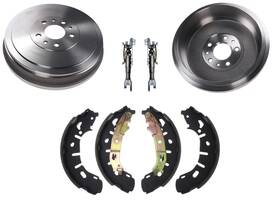 217250 Apm Premium Rear Brake Drum And Shoe Service Kit Fits Ram Promaster City 14-22