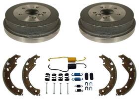 227868 Apm Brake Drums Shoes Springs Fits Toyota Camry 2005 2006 North America