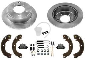 Mn116333 Apm 35123 Rear Drums Brake Shoes Spring Kit Fits Mitsubishi Lancer De 2008-2016 2.0l