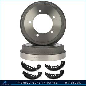 Aupo840038tr Asucarparts Rear Brake Drums And Ceramic Shoes For 2000 2001 2002 2003 2004 Suzuki Vitara