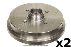 480003 Ate Volkswagen 1985-1993 Brake Drum 180 X 30 Mm Rear Left And Right 2 Pcs